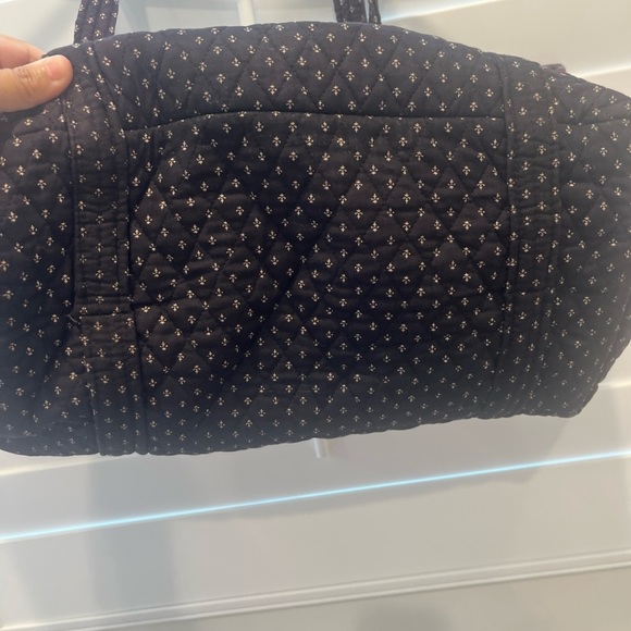 Vera Bradley Purple Travel Bag Quilted Design - Picture 13 of 13